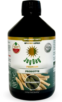 JOY DAY Premium ,probiotyk, Ashwagandha, suplement diety,przód