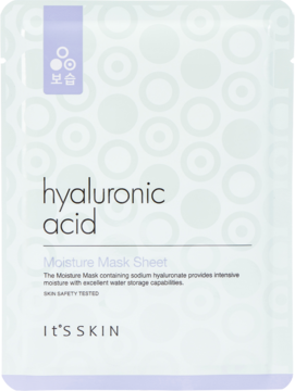 IT'S SKIN Hyaluronic Acid ,maska w płachcie, nawilżająca,przód