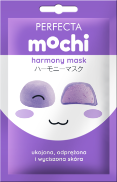 PERFECTA Mochi Harmony,maseczka do twarzy, kojąca i łagodząca,przód