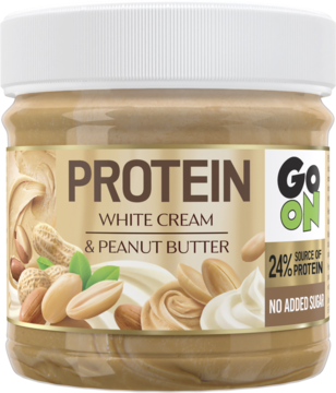 GO ON Protein ,krem proteinowy z orzeszkami ziemnymi,przód