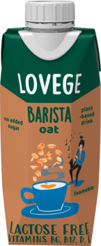 LOVEGE Barista ,napój owsiany,przód
