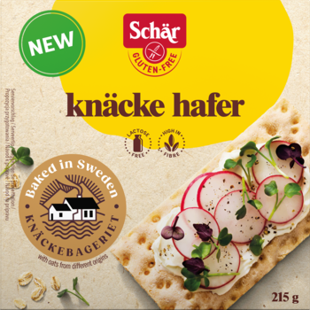 SCHÄR ,pieczywo chrupkie, z płatkami owsianymi, bezglutenowe,przód