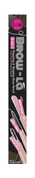 J.CAT BEAUTY Brow-La ,kredka do stylizacji brwi, 3w1, nr 103 Medium Cool Brown,przód