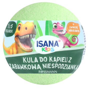 ISANA KIDS ,kula do kąpieli z niespodzianką o zapachu Jabłkowym,przód