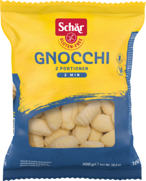 SCHÄR ,gnocchi ziemniaczane, bezglutenowe,przód