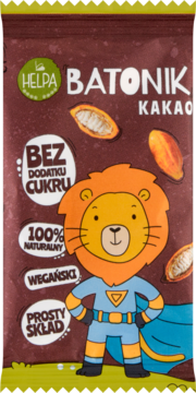 HELPA ,batonik daktylowy, z Kakao,przód