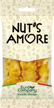 NUT'S AMORE ,suszony ananas,przód