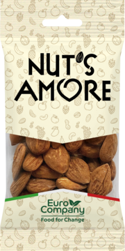 NUT'S AMORE ,migdały, prażone i solone,przód