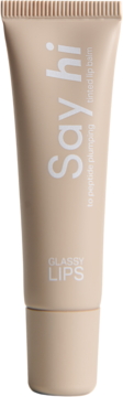 SAY HI Glazed Skin ,balsam do ust, peptydowy, Nude,przód