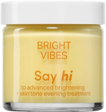 SAY HI Bright Vibes ,krem do twarzy, rozjaśniający przebarwienia,przód