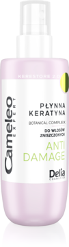 DELIA COSMETICS CAMELEO Expert Anti Damage,keratyna do włosów zniszczonych, płynna,przód
