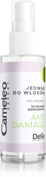 DELIA COSMETICS CAMELEO Expert Anti Damage,jedwab do włosów, z olejem arganowym,przód