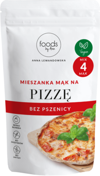 FOODS BY ANN ,mieszanka mąk na pizzę, bez pszenicy,przód