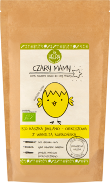 HELPA Czary Mamy ,kaszka jaglano-orkiszowa, z Wanilią Burbońską, Bio,przód