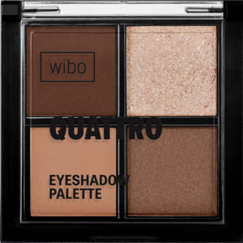WIBO Quattro ,paleta cieni do powiek, nr 6;,przód
