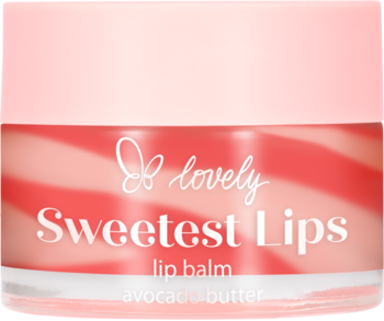 LOVELY Sweetest Lips ,balsam do ust, regenerująco-kojący, nr 2;,przód