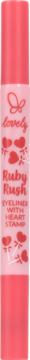 LOVELY Ruby Rush ,eyeliner ze stemplem, w pisaku, Bordowy,przód