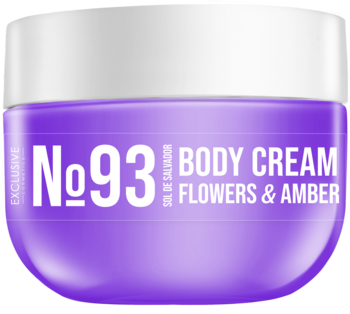 EXCLUSIVE COSMETICS Sol De Salvador No93,krem do ciała, Flowers & Amber,przód