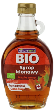 NATURAVENA ,syrop klonowy, Bio,przód
