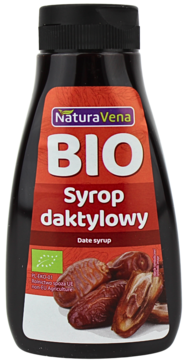 NATURAVENA ,syrop daktylowy, Bio,przód