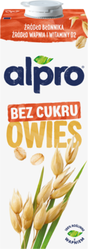 ALPRO ,napój owsiany, bez cukru,przód