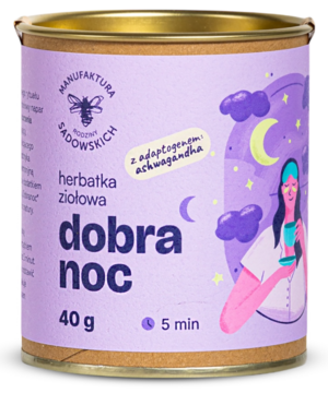 MANUFAKTURA RODZINY SADOWSKICH ,herbatka ziołowa, Dobranoc,przód