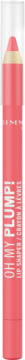 Różowa konturówka OH MY PLUMP Lipshaper w sztyfcie, z widoczną złotą końcówką, na białym tle, widok z przodu.