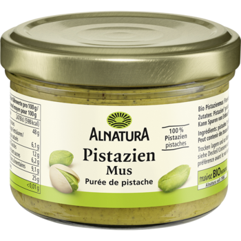 ALNATURA ,pasta pistacjowa,przód