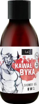 LAQ Kawał Byka ,żel pod prysznic, 8w1,przód