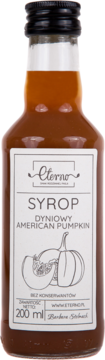 ETERNO ,syrop dyniowy, American Pumpkin,przód