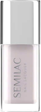 SEMILAC ,lakier do paznokci, nr 102 Sheer Milky Pink,przód