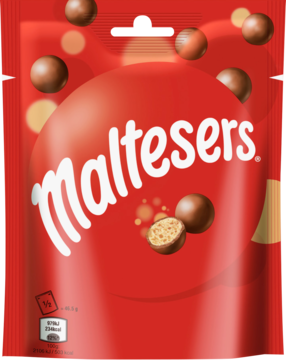 MALTESERS ,czekoladki z chrupiącym środkiem,przód