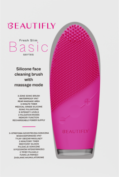 BEAUTIFLY B-Fresh Slim Basic ,szczoteczka soniczna  do twarzy,przód