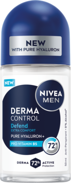 NIVEA MEN Derma Control Defend,antyperspirant w kulce, 72h,przód