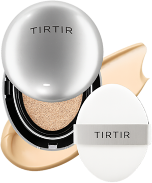 TIRTIR Mask Fit Aura Cushion,podkład do twarzy, rozświetlający, nr 23N Sand,przód