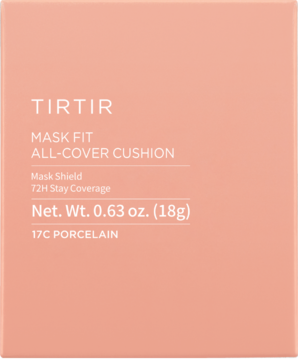 TIRTIR Mask Fit All Cover Cushion,podkład do twarzy, kryjący, nr 17C Porcelain,przód