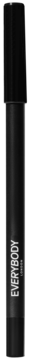 Czarna kredka do oczu Satin Kajal Black w pionie, z widocznym napisem EVERPROOF EYELINER na opakowaniu.