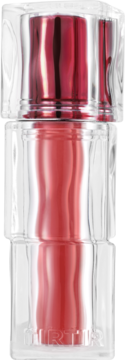 Mini tint do ust TIRTIR Waterism Glow Tint Tangering w podłużnym, przezroczystym opakowaniu, widok z przodu.