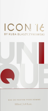 ICON16 by Kuba Błaszczykowski Unique,woda perfumowana dla mężczyzn,przód