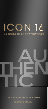 ICON16 by Kuba Błaszczykowski Authentic,woda perfumowana dla mężczyzn,przód