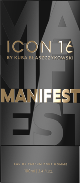 ICON16 by Kuba Błaszczykowski Manifest,woda perfumowana dla mężczyzn,przód