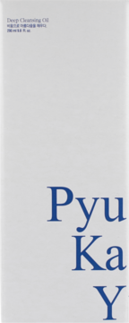 Pyunkang Yul Deep Cleansing Oil 200ml w białym opakowaniu, widok z przodu, z niebieskim napisem marki.