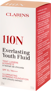 CLARINS Everlasting Youth,podkład do twarzy, SPF 15 PA+++, nr 110N Honey,przód