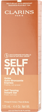 CLARINS Self Tan ,żel do twarzy i ciała, samoopalający,przód