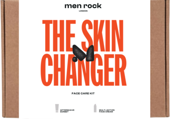 MEN ROCK The Skin Changer ,zestaw kosmetyków dla mężczyzn, kojąco-nawilżający,przód
