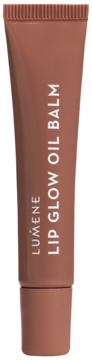 LUMENE Lip Glow Oil Balm ,balsam do ust, olejowy, nr 6 Blackcurrant,przód