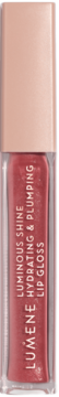 LUMENE Luminous Shine ,błyszczyk do ust, rozświetlająco-nawilżający, nr 7 Petal Pink,przód