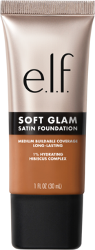 E.L.F. Soft Glam ,podkład do twarzy, satynowy, nr 51 Deep Cool,przód