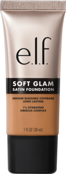 E.L.F. Soft Glam ,podkład do twarzy, satynowy, nr 42 Tan Neutral,przód