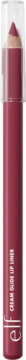 Pionowa bordowa konturówka e.l.f. Cream Glide "That Merlot Tho", z przezroczystą zatyczką, półmatowy sztyft.